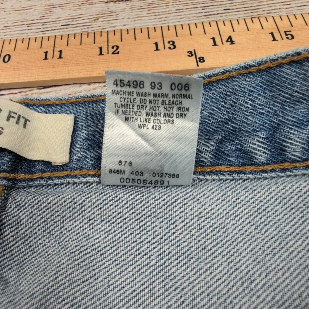 Levi's 505 Regular Fit Men's Jeans W42 L30 Light Wash Classic Denim‎